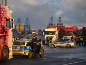 Zakończył się protest przewoźników w Porcie Gdańsk