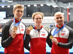 Polacy mistrzami Europy! Złoto w sprincie drużynowym w Tomaszowie