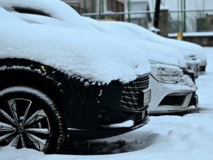 Śnieżyca w świętokrzyskim. Komunikat GDDKiA Kielce