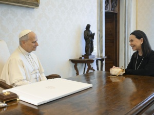 Liderka wenezuelskiej opozycji na audiencji u Papieża