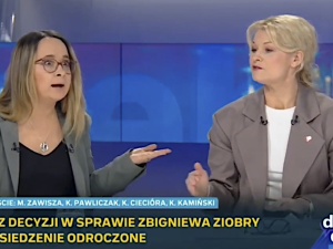 Jarmarczna awantura w Polsat News między posłami KO i Razem