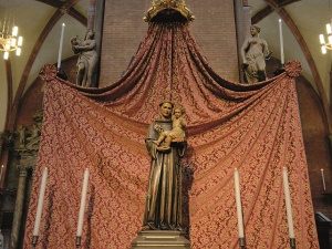 Św. Antoni. Wykrywacz zgub z nieba