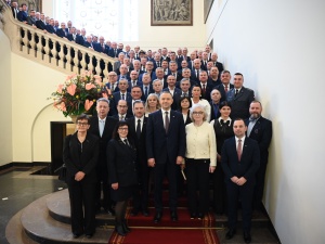 Spotkanie prezydenta z Komisją Krajową NSZZ Solidarność. Zobacz niezwykłą fotogalerię