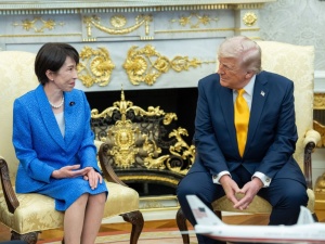 Trump podczas spotkania z japońską premier rzucił żart o Pearl Harbour