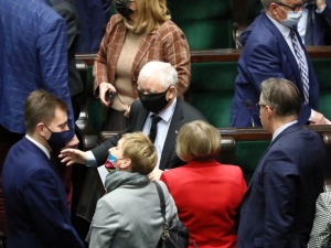Zakończyło się posiedzenie klubu PiS. Kaczyński zabrał głos ws. Mejzy