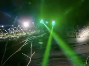 Kolejne prowokacje na granicy. Podlaska policja publikuje nagranie [WIDEO]