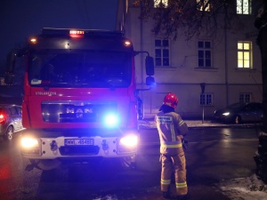 Radzymin: Ewakuowano 400 osób. Uczeń przyszedł do szkoły z bombą