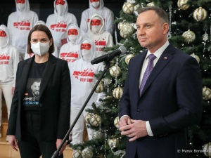 Andrzej Duda do Białorusinów: Jesteście naszymi gośćmi i braćmi