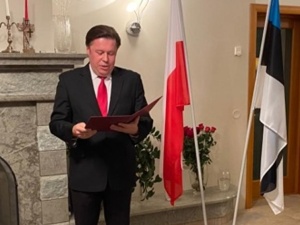 Ambasador RP w Estonii Grzegorz Kozłowski laureatem prestiżowej nagrody