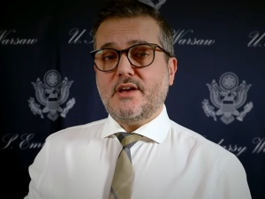 Chargé d’affaires ambasady USA Bix Aliu zabrał głos po wecie prezydenta Dudy