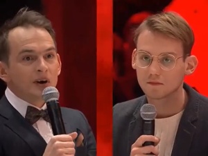 [video] „Zmiażdżę cię jak ZOMO górników (...) klękli przed komunistycznym panem”. Haniebna prowokacja Kapeli