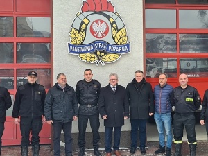 Strażacy z Komendy Powiatowej PSP Ustrzyki Dolne w Solidarności