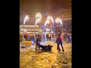 [video] Bójka w Zakopanem. Nie wszyscy dobrze się na Sylwestra bawili