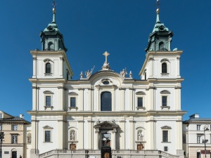 Zatrzymano osobę podejrzaną o uszkodzenie fasady kościoła św. Krzyża