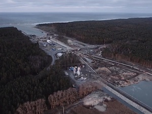 [VIDEO] 86% realizacji pierwszej części budowy. Zobacz film z postępów prac przekopu Mierzei Wiślanej!