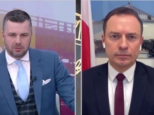 [wideo] Gorąco w TVP Info. „Panie pośle, powtarza pan to po raz kolejny!” Spięcie M. Rachonia z posłem PO