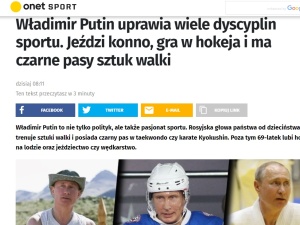 Nie wstyd? Rosyjska armia koncentruje się na granicy Ukrainy a Onet ociepla wizerunek Putina?