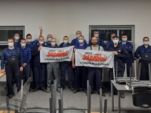 Strajk generalny w Solarisie. Pracownicy walczą o wyższe wynagrodzenia [RELACJA]