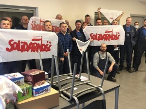 Strajk w Solarisie. Wielkopolska Solidarność wspiera pracowników w walce o godne płace