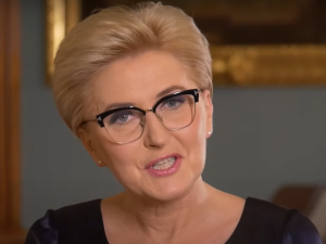 Agata Kornhauser–Duda spotkała się z posłankami KO. Chodzi o reformy proponowane przez ministra Czarnka
