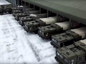 Już ponad 127 tys. rosyjskich żołnierzy na granicy z Ukrainą. „Iskandery mogłyby dosięgnąć nawet Kijowa”