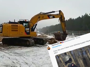 Danke Polen!. Niemieccy internauci dziękują Polsce za budowę zapory granicy z Białorusią