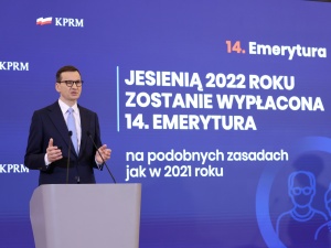 Premier zapowiedział wyższą waloryzację rent i emerytur w roku 2022