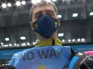 Cały świat zobaczył przekaz ukraińskiego sportowca na igrzyskach. MKOl reaguje