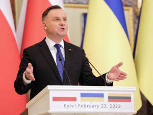 Prezydent Andrzej Duda w Kijowie. Wystosował apel do Władimira Putina