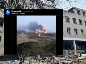 Ukraińskie Siły Powietrzne zaatakowały rosyjskie lotnisko [RELACJA NA ŻYWO]