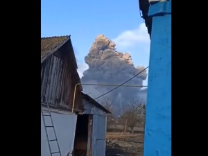 Straszne. Rosja miała użyć na Ukrainie bomby próżniowej [VIDEO]