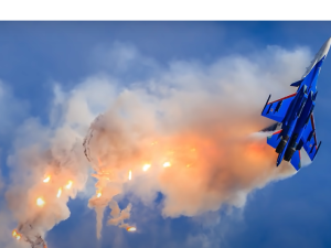 We wschodniej Ukrainie siły ukraińskie zestrzeliły rosyjski samolot bombardujący ludność cywilną