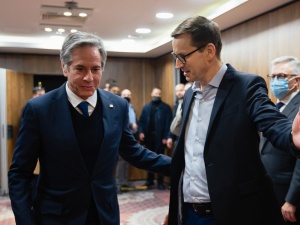Premier rozmawiał z sekretarzem stanu USA. „Sankcje muszą być miażdżące”