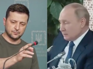 Zełenski zadrwił z Putina podczas swojego przemówienia? To nagranie podbija internet [WIDEO]