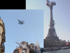 Obrazy bombardowanego Paryża. Ten film szybko zdobywa zasięgi. Czy wstrząśnie sumieniami prorosyjskich Europejczyków? [VIDEO]