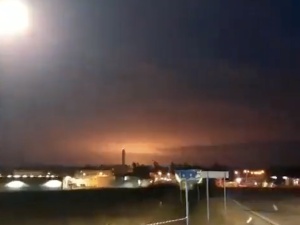 Mieszkanka Lubaczowa na granicy z Ukrainą: Szyby w domu zadrżały. Najpierw słyszałam cztery wybuchy