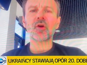 Co za pech. Transmisja w TVN24 przerwana, kiedy Swiatosław Wakarczuk dziękował Polsce i Polakom [WIDEO]
