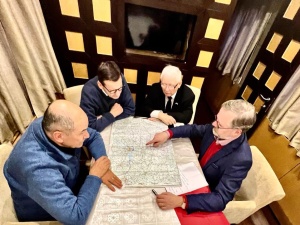 Ukraina: Premierzy Polski, Słowenii i Czech w Kijowie. Petr Fiala publikuje zdjęcie
