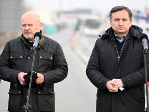 Zbigniew Ziobro i Karim Khan z Trubunału w Hadze: Dokumentujemy zbrodnie wojenne