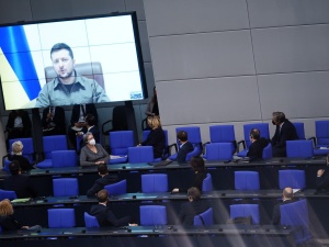 Burza w niemieckich mediach. To jak Bundestag potraktował Zełenskiego to żenada i hańba