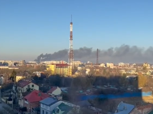 Atak rakietowy na Lwów [wideo]