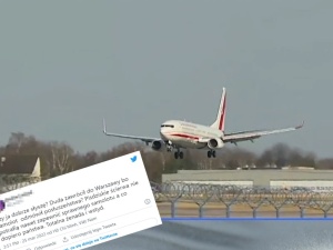  „Pisdziskie ścierwa nie potrafią…” Fala hejtu po awaryjnym lądowaniu samolotu z Andrzejem Dudą