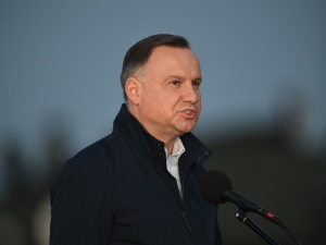 „Po chwili poczuliśmy, że samolot się kiwa…” Andrzej Duda zabrał głos ws. awaryjnego lądowania samolotu prezydenckiego