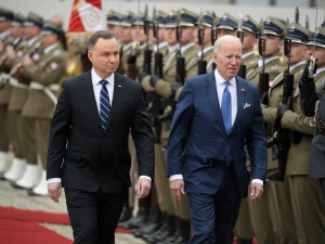 Rozpoczęło się spotkanie prezydentów Polski i USA