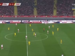 [wideo] Polska–Szwecja. Komentator: „Wzmaga się doping”. Kibice: „Ruska kur*a aeaeao!”