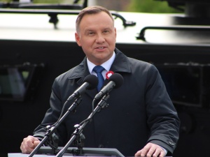 Prezydent Duda w CNN: Rosyjskie zbrodnie na Ukrainie wypełniają kryteria ludobójstwa