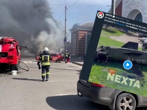 Masakra w Kramatorsku. „NYT”: Szokujący napis na rakiecie, która uderzyła w dworzec
