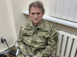 Ukraina: Zatrzymano jednego z najbogatszych Ukraińców, prorosyjskiego polityka Wiktora Medwedczuka. To kum Putina