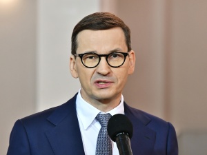 Premier Morawiecki: W polskich szpitalach leczymy rannych na froncie żołnierzy ukraińskich
