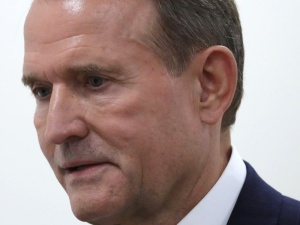 Sąd aresztował Wiktora Medwedczuka - prorosyjskiego polityka i kuma Putina